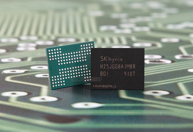 SK Hynix начала производство микросхем 4D QLC NAND объёмом 1 Тбит